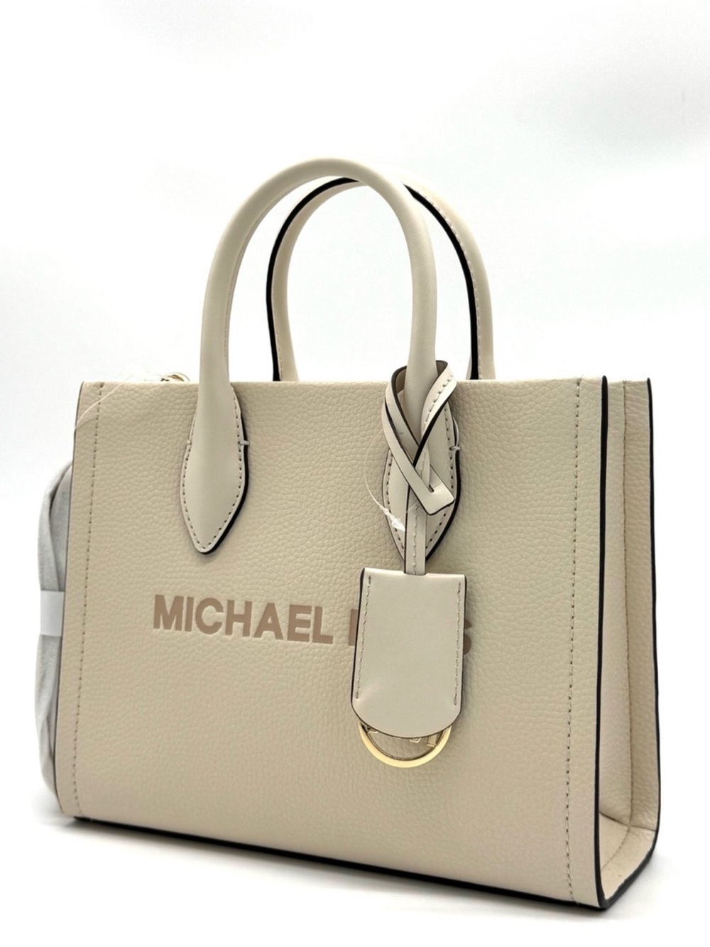 Michael Kors Mirella Small Shopper TZ Xbody Bag Light Cream